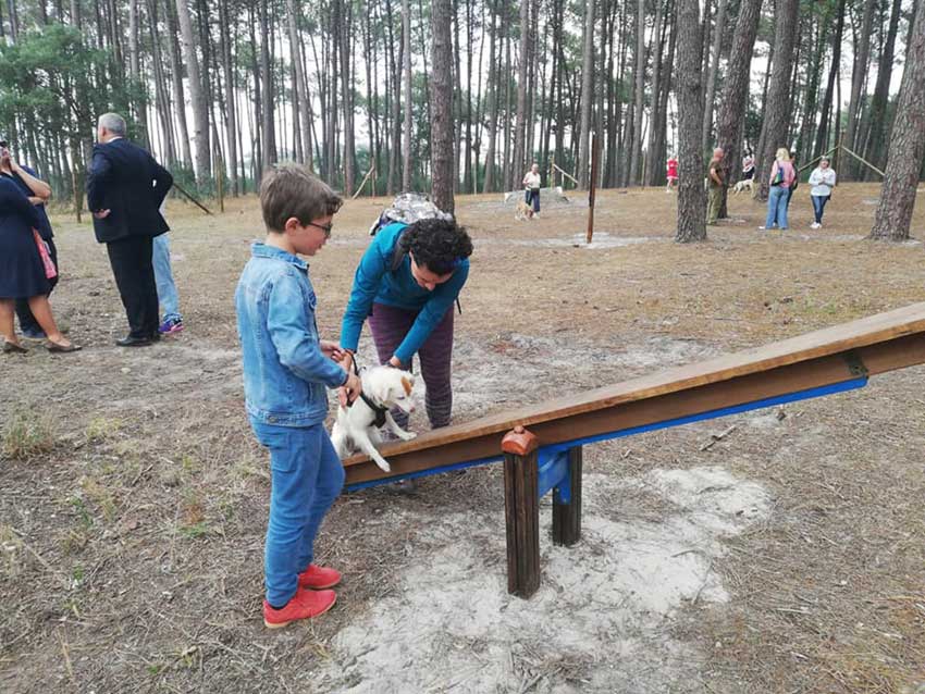 Campo canino inaugurado junto à ESAD