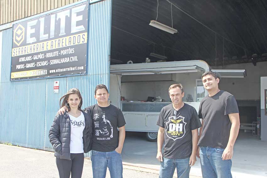 Elite Serralharia aposta na construção de roulottes de street food