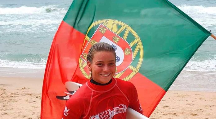 Carolina Santos na selecção vice-campeã da Europa