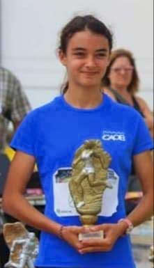 Matilde Cardoso venceu a corrida da Praia Norte