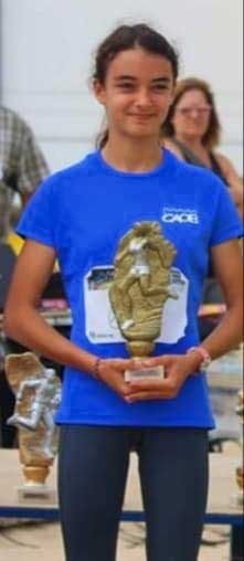 Matilde Cardoso venceu a corrida da Praia Norte