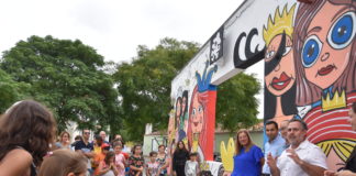 Mural dedicado às Rainhas valoriza parque de estacionamento do hospital