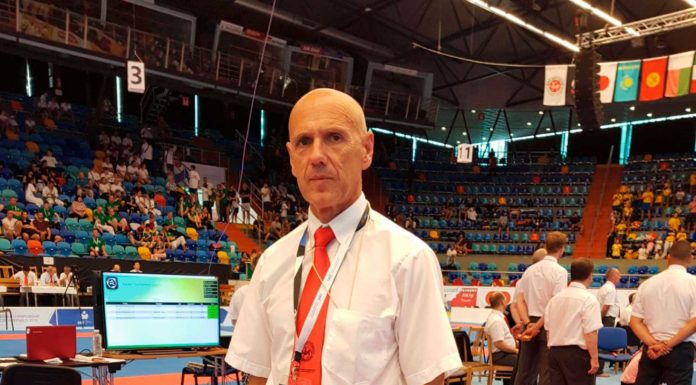 Caldense no Campeonato do Mundo da Shotokan Karate International Federation