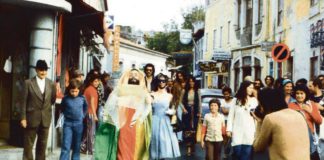 Em 1977 houve uma espécie de mini-Woodstock da Arte Contemporânea nas Caldas da Rainha