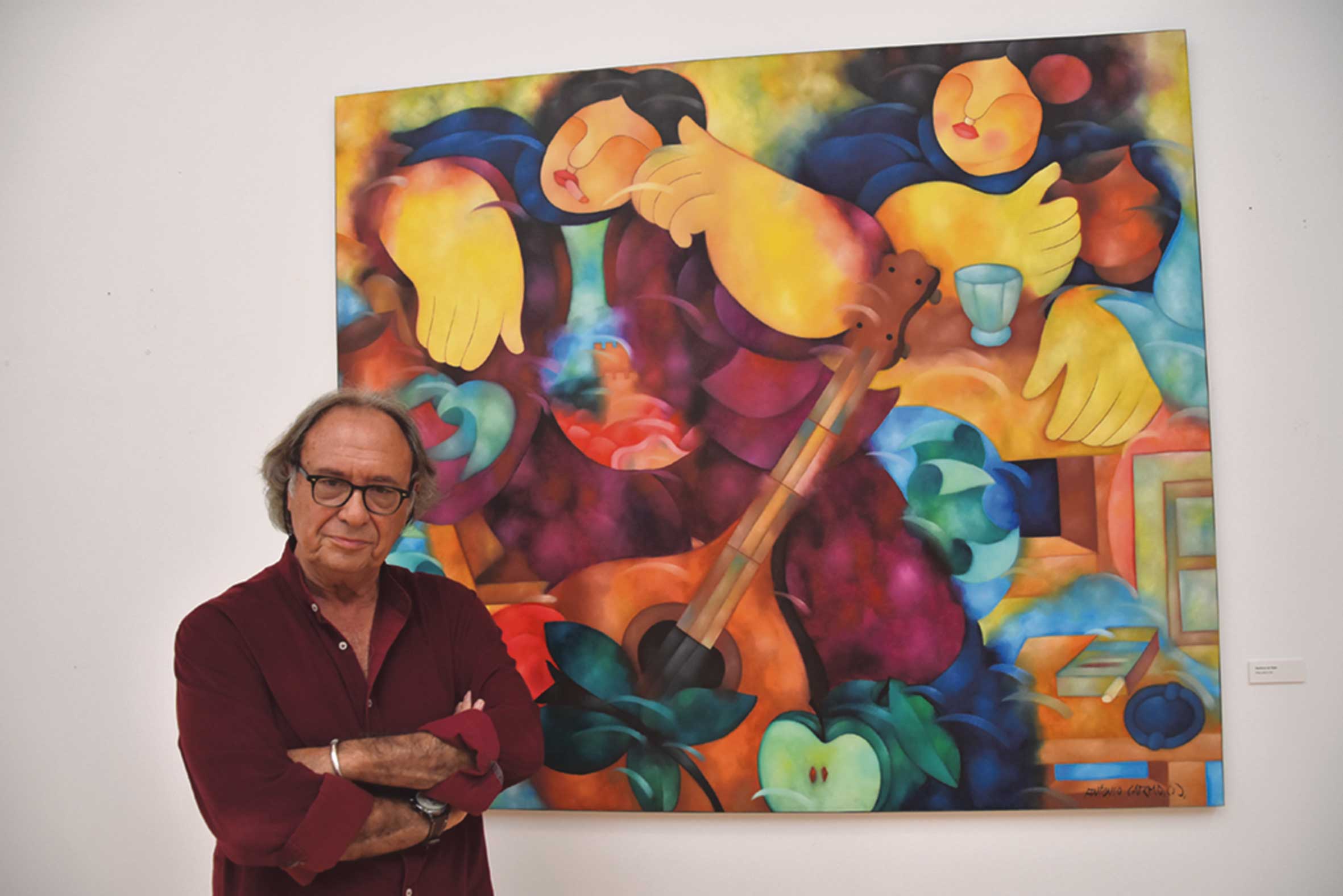 António Carmo assinala 50 anos de carreira no Museu Malhoa