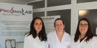 No Painho há um laboratório de enologia onde se aperfeiçoa a qualidade do vinho