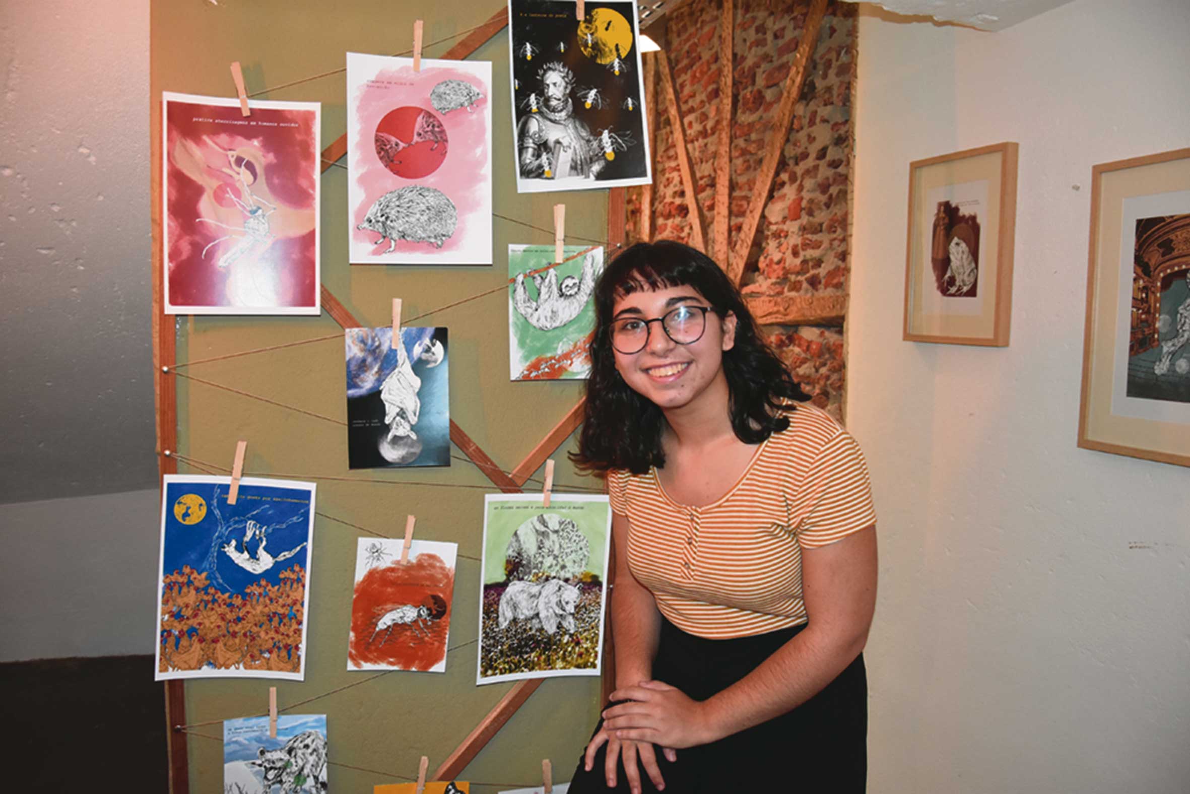Loja do Sr. Jacinto recebeu exposição de Beatriz Machado