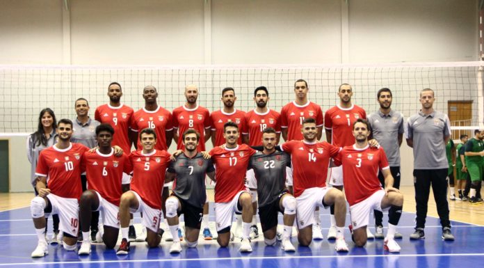 Sporting das Caldas apresentou equipa com o Benfica