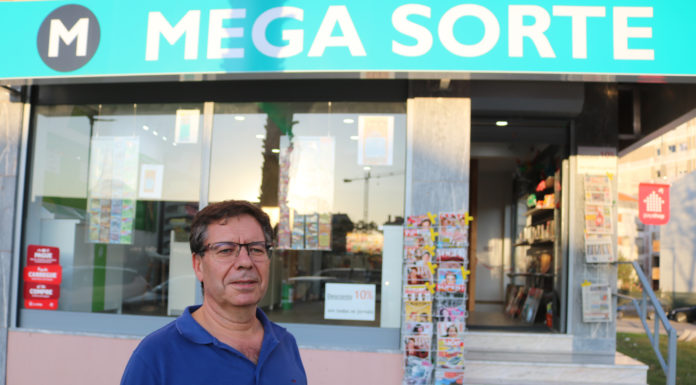 Mega Sorte, uma nova tabacaria perto do Centro de Saúde