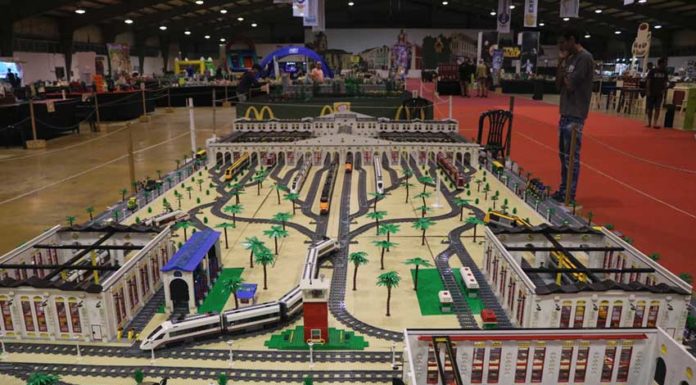 Construções em Lego atraíram 8000 pessoas nos primeiros três dias