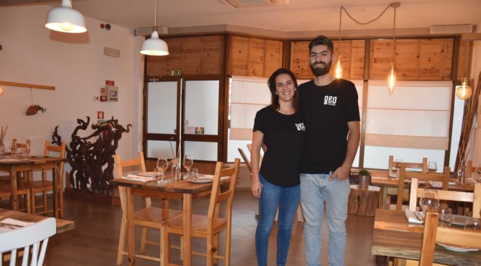 Comida da Geórgia num restaurante das Caldas