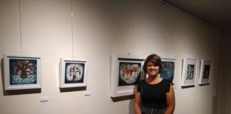 Artista caldense expõe em Bruxelas