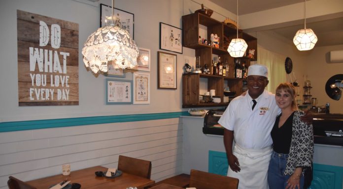 Há um novo restaurante japonês nas Caldas