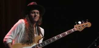 Uma baixista polaca e uma cantora sueca no Caldas Nice Jazz