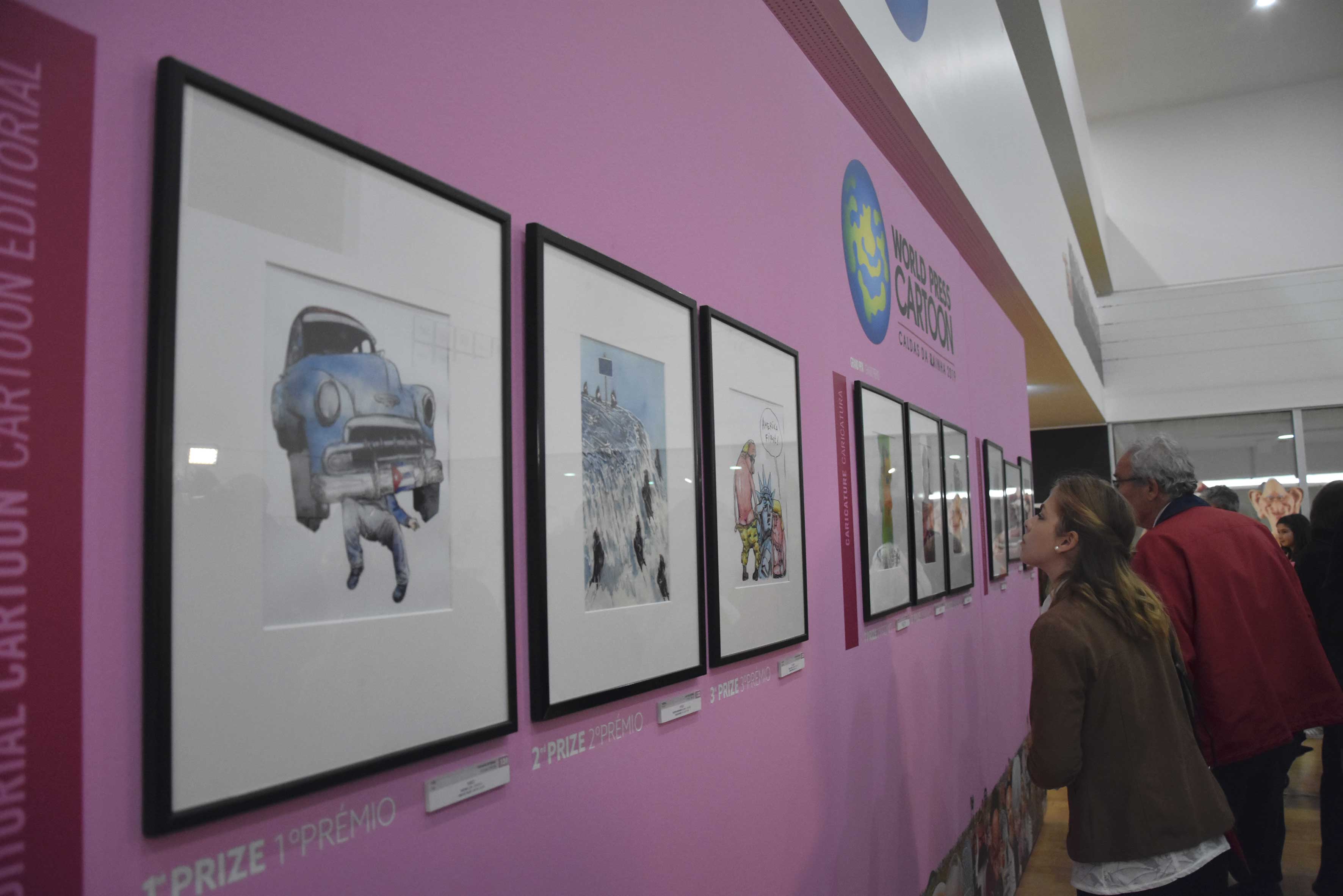 Obras do World Press Cartoon podem ser vistas em Espanha