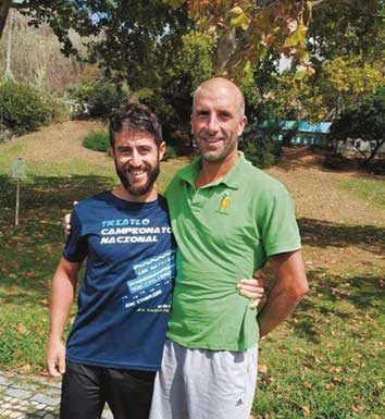 Pimpões esteve representado com Luís Oliveira e Tiago Isidoro