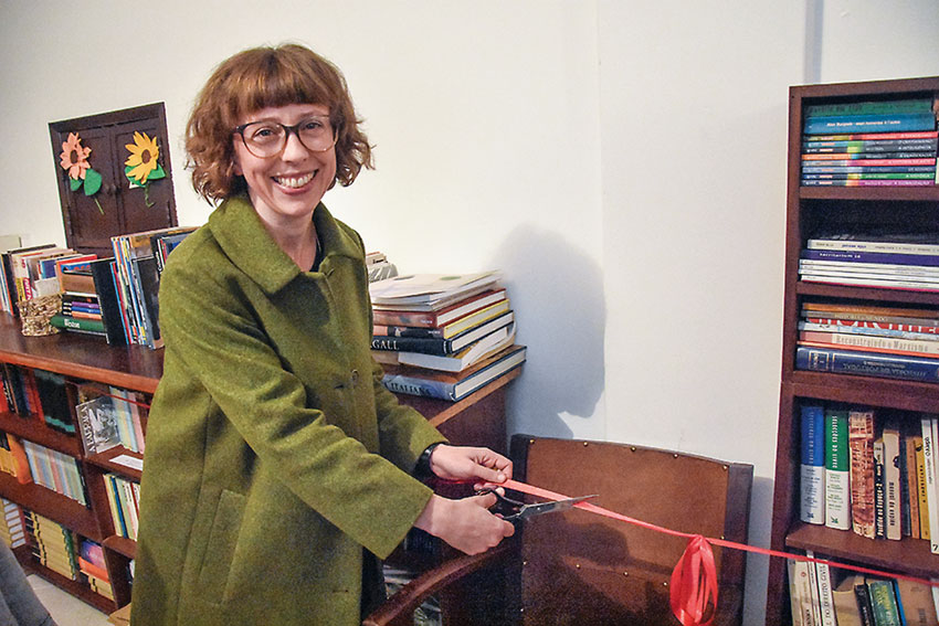Foi inaugurada a biblioteca do Bairro Azul