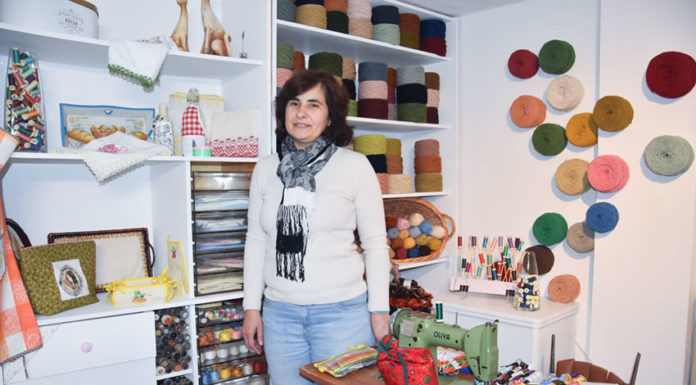 Abriu retrosaria e atelier costura no Túnel