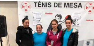 Vitória colectiva da equipa feminina da Câmara das Caldas