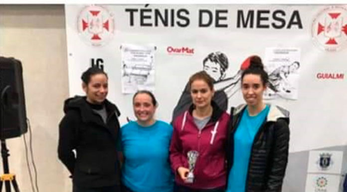 Vitória colectiva da equipa feminina da Câmara das Caldas