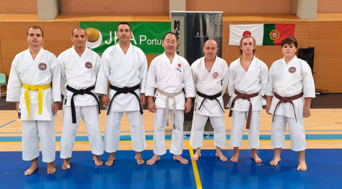 Karaté Shotokan dos Pimpões no Estágio de Outono da JKA Portugal