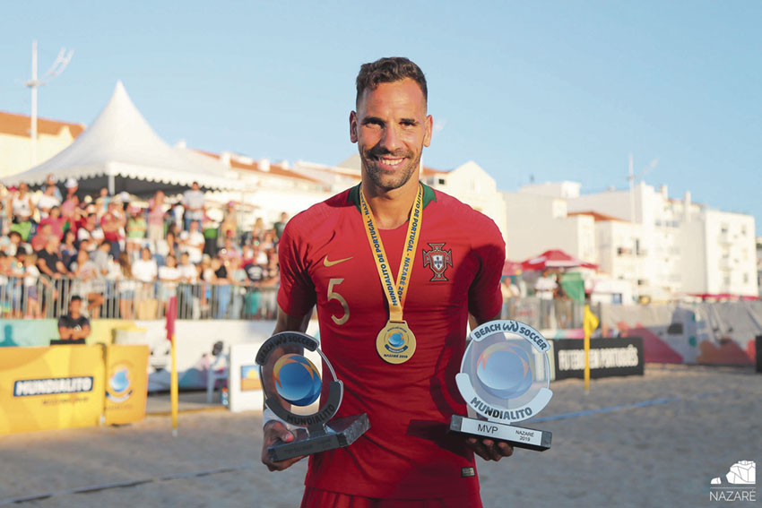 Futebol de praia: Jordan Santos regressa à Seleção e festeja conquista