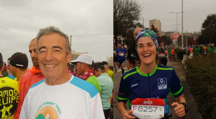 Rita Gabriel e António Miranda representam Óbidos na Maratona do Porto