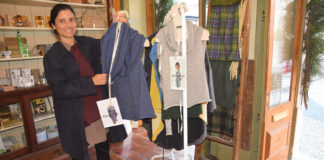 Sr. Jacinto mostra marca de roupa sustentável