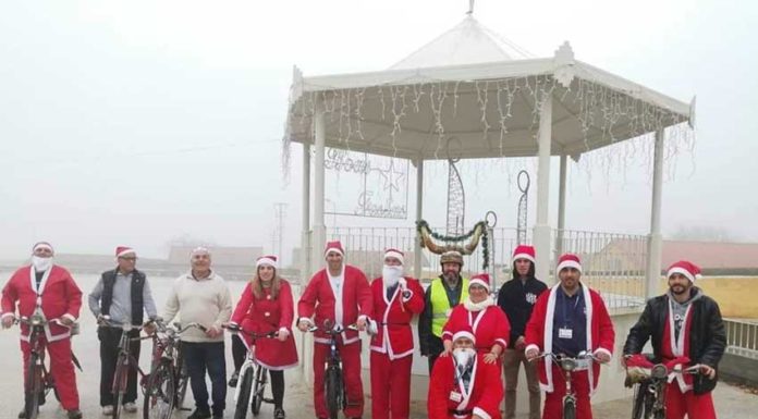 Pais Natal percorreram as ruas das Gaeiras de bicicleta