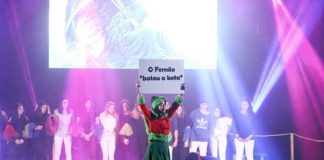 A festa de Natal da ETEO foi uma aula sobre Fernão de Magalhães