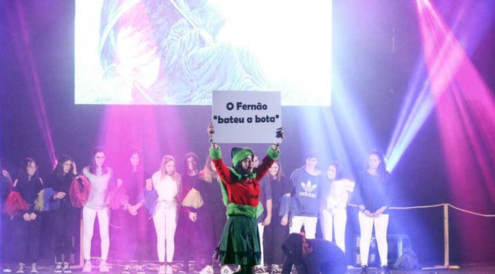 A festa de Natal da ETEO foi uma aula sobre Fernão de Magalhães