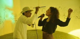 Ovni traz intervenção urbana, meditação e arte às Caldas