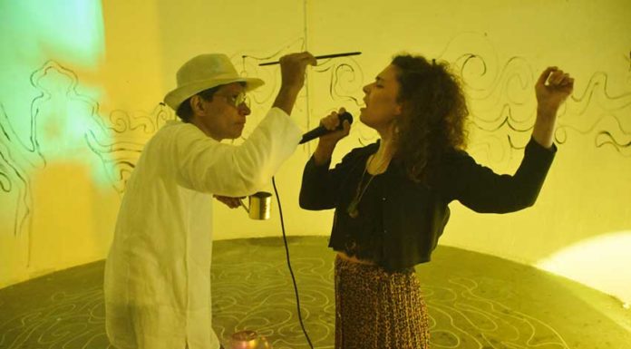 Ovni traz intervenção urbana, meditação e arte às Caldas