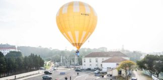Balão de ar quente foi um dos ex-libris do Natal caldense no passado sábado