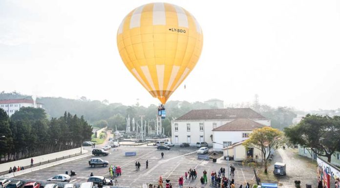 Balão de ar quente foi um dos ex-libris do Natal caldense no passado sábado