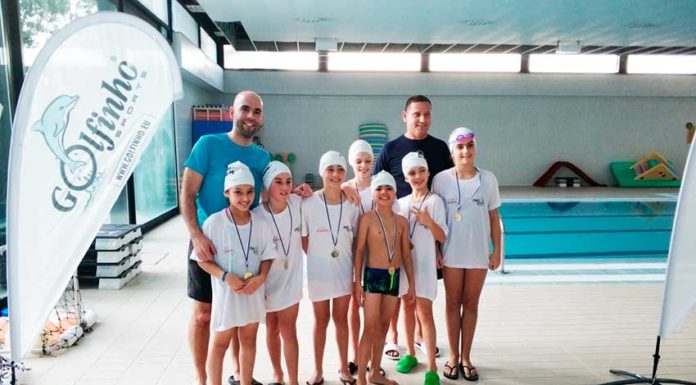 Nadadores de Óbidos recebem 14 medalhas