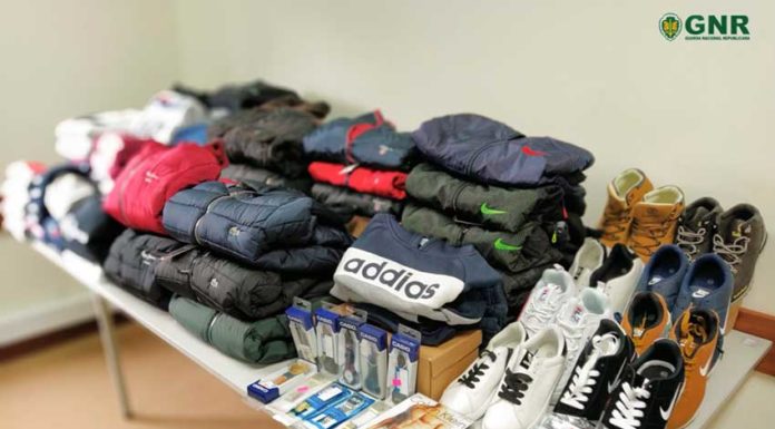 30 mil euros de artigos contrafeitos em Santana