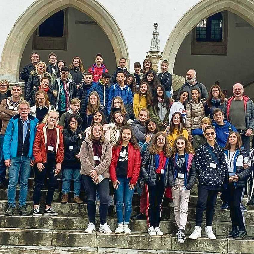 Agrupamento de Escolas D. João II – Primeiro encontro Projeto Erasmus+