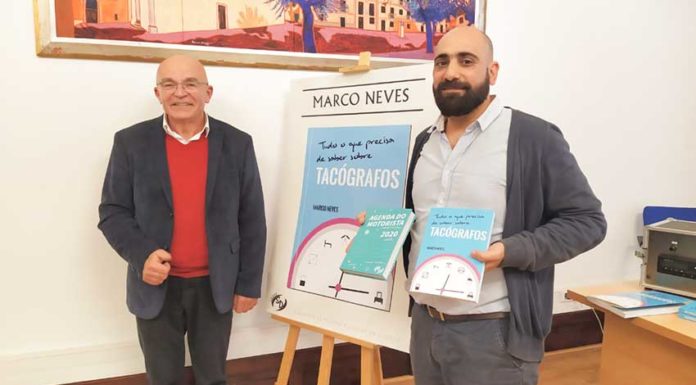 Sentidos Dinâmicos lançou livro sobre tacógrafos de Marco Neves