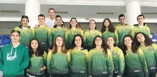 Natação dos Pimpões mantém-se na 3ª divisão nacional