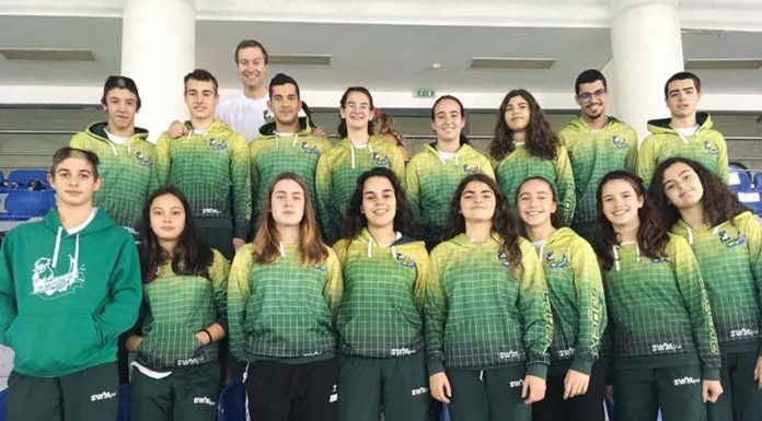 Natação dos Pimpões mantém-se na 3ª divisão nacional