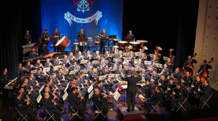 Banda da Força Aérea no CCC
