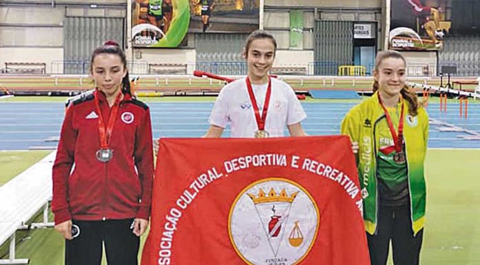 Beatriz Castelhano bate recorde distrital