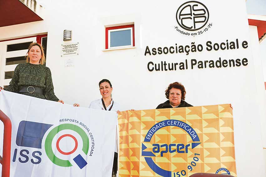 Paradense quer alargar certificação às respostas seniores