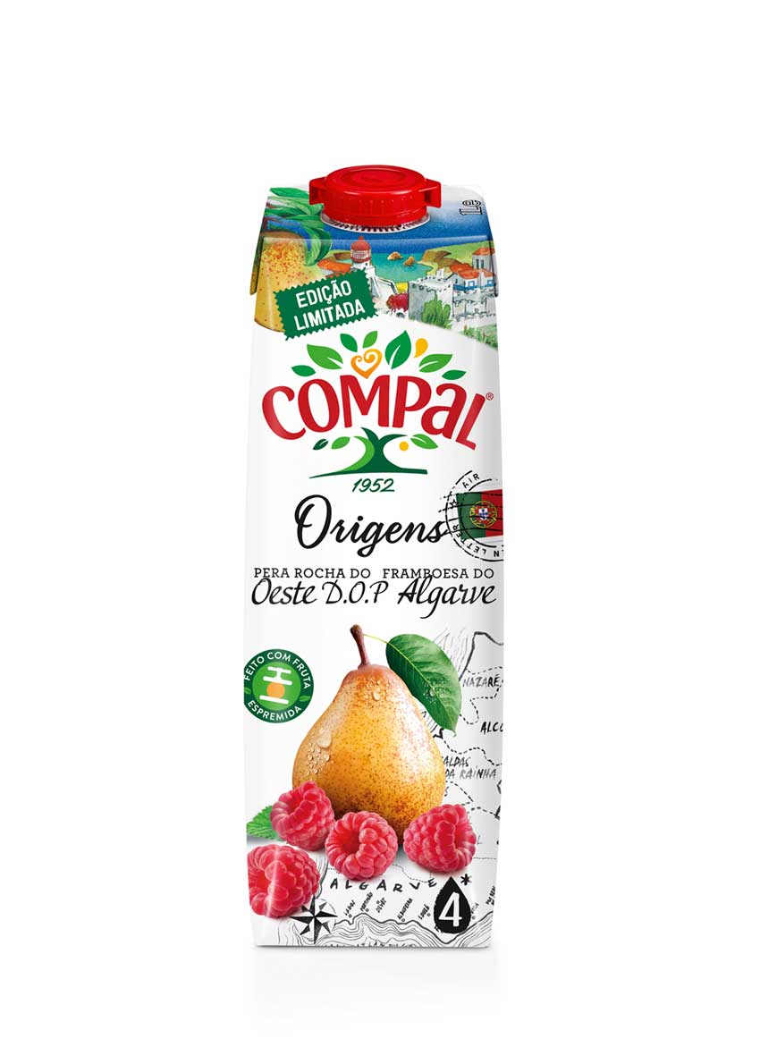 Compal junta Pêra Rocha Oeste com framboesa algarvia