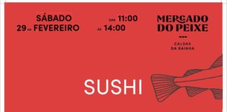 Workshop com degustação de sushi no Mercado do Peixe