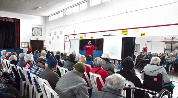 Bombeiros de Óbidos sensibilizam idosos