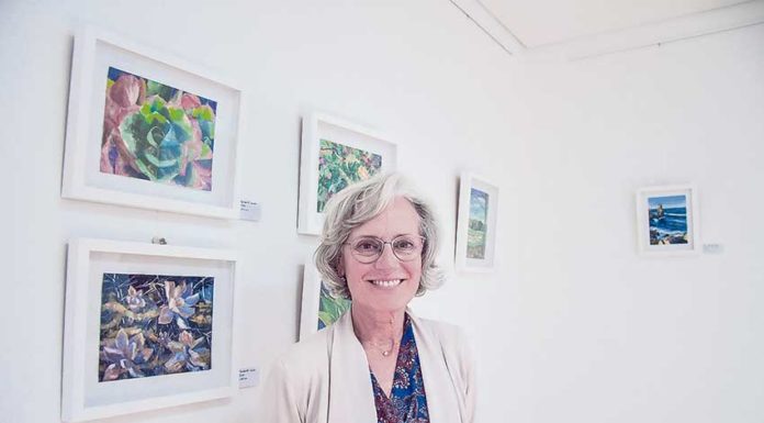 Arquitecta Cristina Luís dá a conhecer trabalhos de pintura no Posto de Turismo