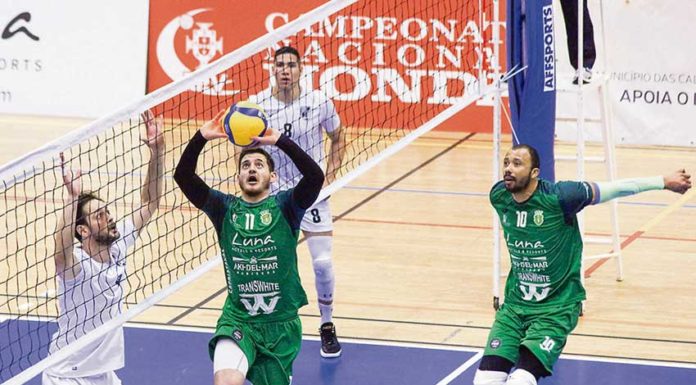 Vitória em Viana dá novo fôlego aos leões das Caldas na 1ª Divisão