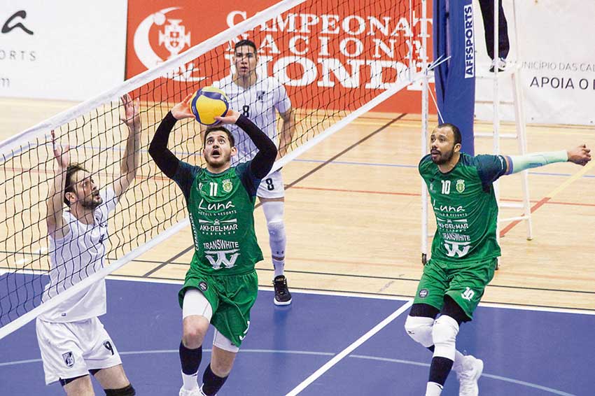 Vitória em Viana dá novo fôlego aos leões das Caldas na 1ª Divisão